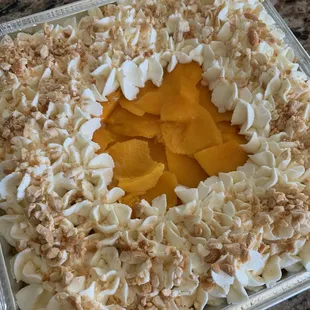 Mango float by the full tray.