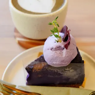 Ube Basque Burnt Cheesecake