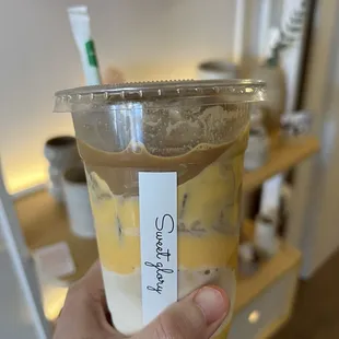 Iced Salted Egg Yolk Latte