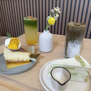 Sparkling Matcha Jeju Hallabong