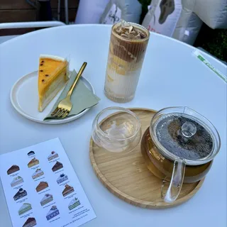 Passion Fruit Mille Crepe Cake