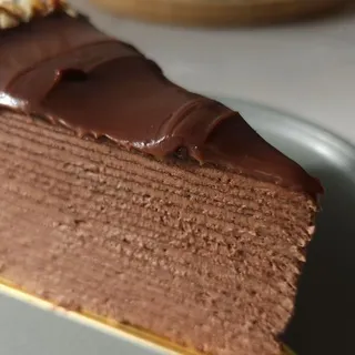 Hazelnut Chocolate Mille Crepe Cake