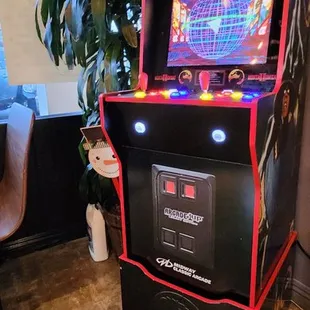 a small arcade machine