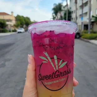 Dragon Fruit Sugarcane