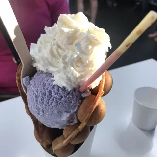 Vanilla Bubble Waffle