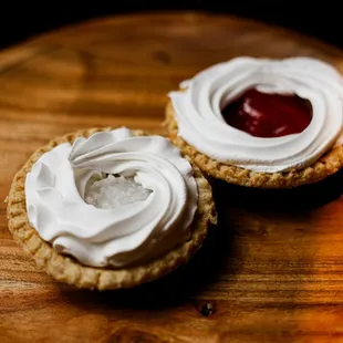 Tartaletas de coco y guayaba