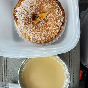Almond tart &amp; flan