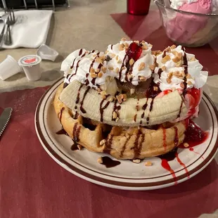 Waffle split!