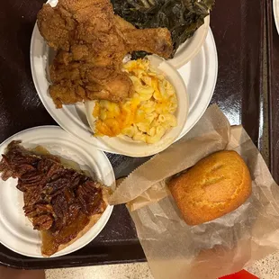 Fried chicken meal