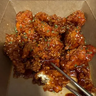 Spicy boneless