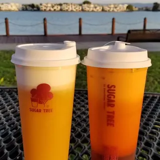 Mango with Sea Salt Cream