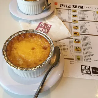 Baked Mash Durian Sago Pudding
