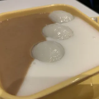 Almond and Walnut Soup with Sesame Rice Balls