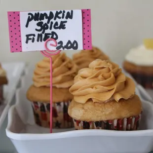 Cupcakes  $2.00 each or a dozen assorted for $21.00