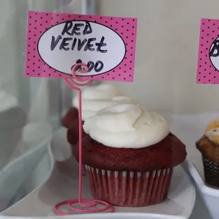 Cupcakes  $2.00 each or a dozen assorted for $21.00