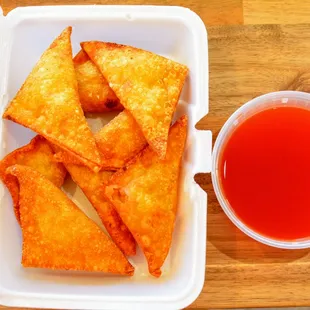 a tray of food and a cup of tea