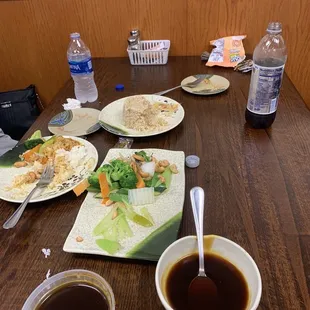 She has eaten half her food and no where insight is mine.  But I'm sure the food will be good.