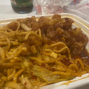 Tasteless General Tso Chicken