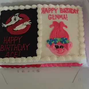 Cake I ordered for my kids party. Very nice looking and taste great!