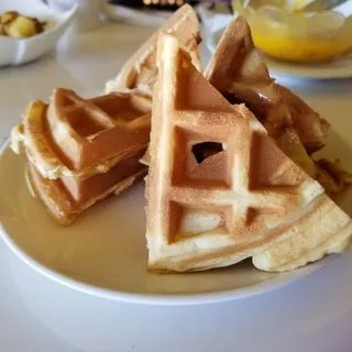 Peanut Butter & Condensed Milk Waffle