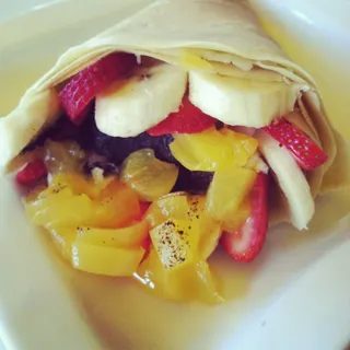 Mixed Fruit Crepe