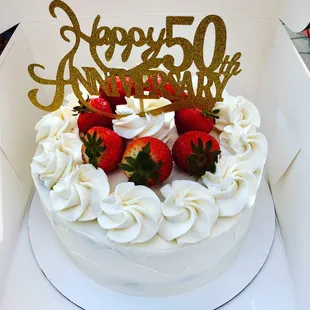 Custom banana bread cake