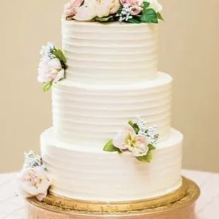 a wedding cake