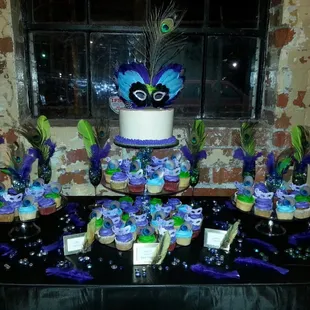 Masquerade-Themed Birthday Party