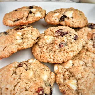 Oatmeal cranberry white chocolate chip