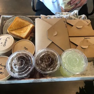 Tray of meal!!