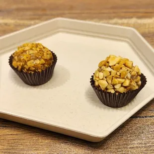Dulce de Leche brigadiero and peanut lover brigadiero