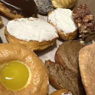 Assorted donuts