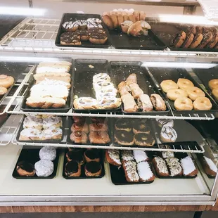 a variety of pastries