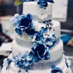 a wedding cake