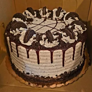 Cookies and cream cake