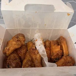 Spicy (left) Sweet Chili (right)