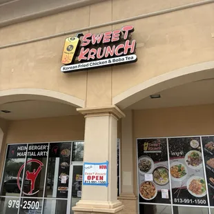 Outside of Sweet Krunch