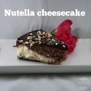 nutella cheesecake