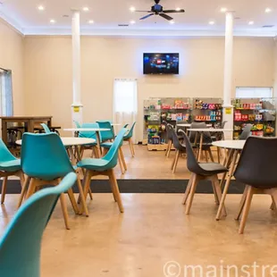 Inside picture of our shop