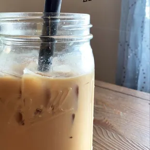 Tiger Milk Tea with traditional Boba