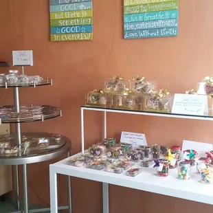 Sweet Treats and Hand-painted Inspirational Signs