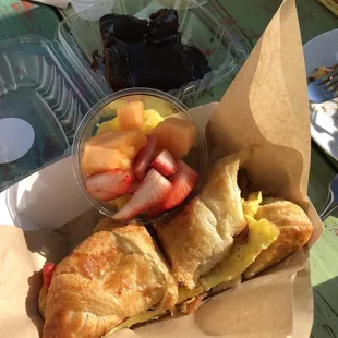 Egg Croissant Sandwich