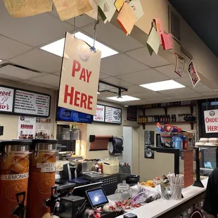 Ordering area