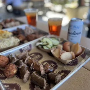 House Made Sausage Combo Plate