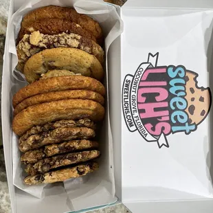 Flavor of the Month- KitKat, Guava White Chocolate, Coconut, Snickerdoodle, Oatmeal Chocolate Chip, Oatmeal Raisin