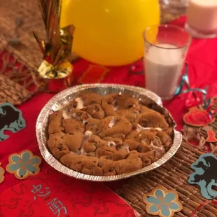 TRIPLE THREAT PIE (cookie, marshmallow, brownie layers)