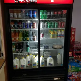 Cold drinks &amp; milk