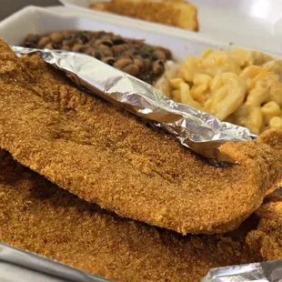 Two piece catfish combo.