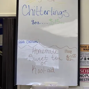 Today&apos;s special.