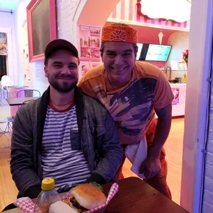 Chano on the right.